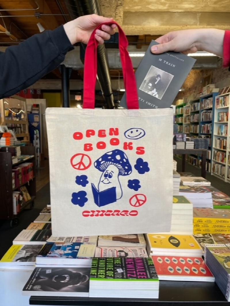 Image for Open Books Tote Bag
